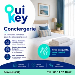 Conciergerie à Pézenas : comment rentabiliser votre location saisonnière hors saison ?