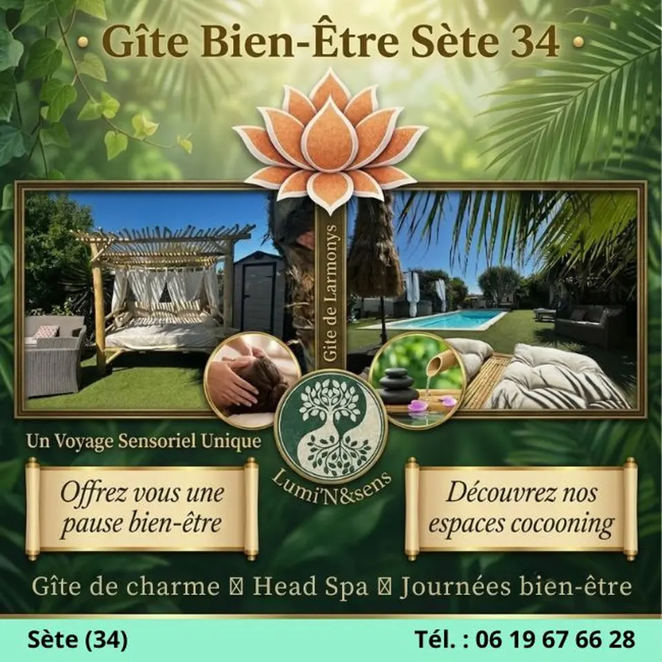 Gîte et Head Spa à Sète (34) : Pourquoi cette combinaison change tout