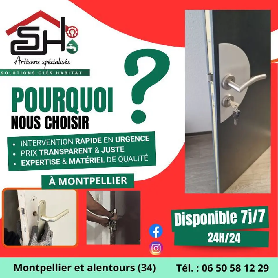 Serrurier promotion Montpellier prix réduit