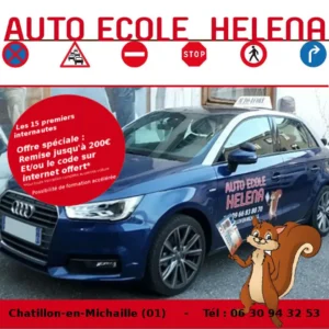 photo de auto ecole helena chatillon en michaille 01