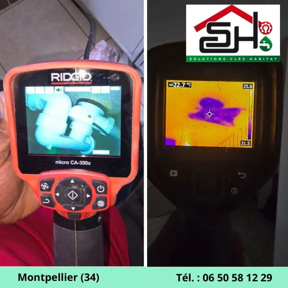 photo de detection de fuite d eau a montpellier 34