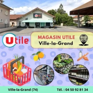 photo de epicerie superette ville la grand 74