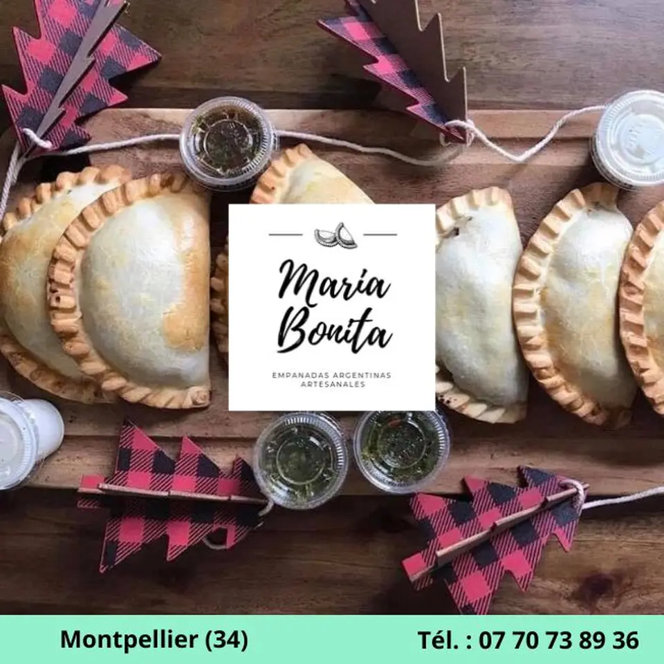 Les ampanadas du restaurant argentin Maria Bonita à Montpellier