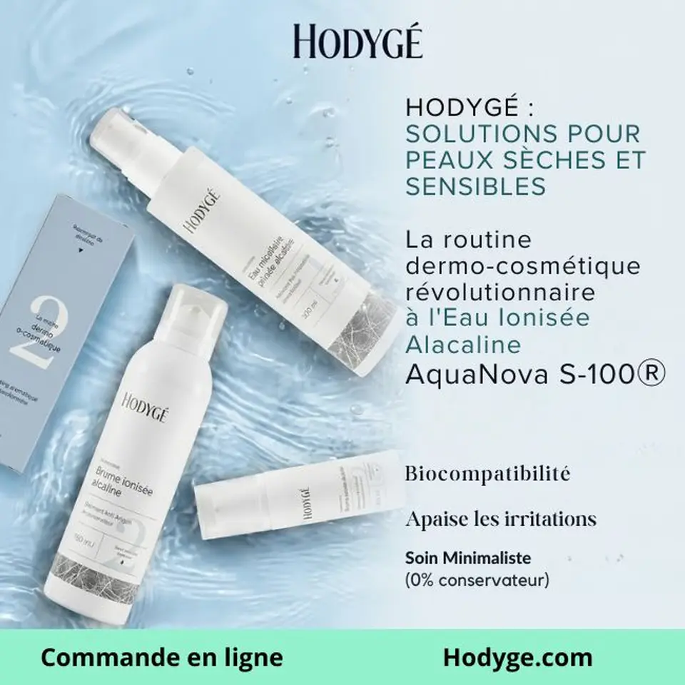 Hodygé propose des solutions pour peau sèche et déshydratée du visage et du corps