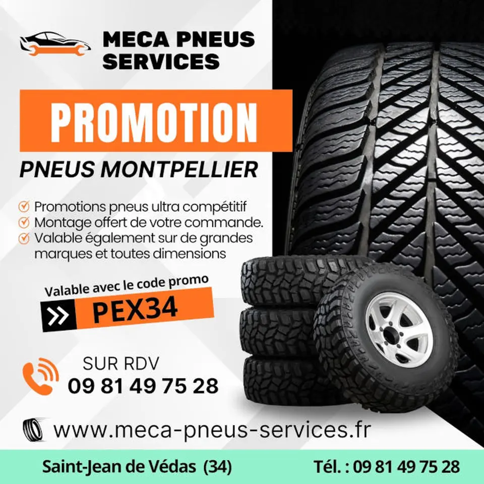 photo de promotions pneus montpellier 34