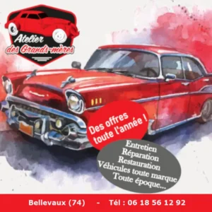photo de restauration vehicules anciens bellevaux 74