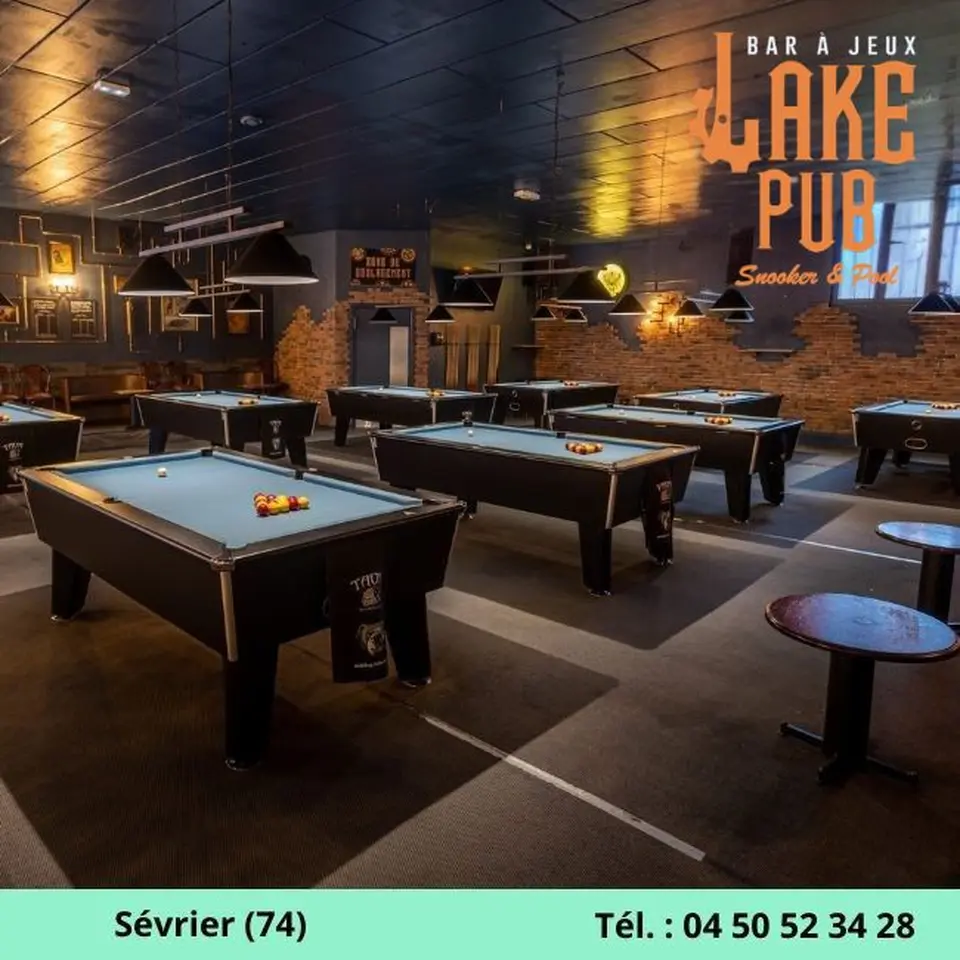 photo de salle de billard snooker annecy 74